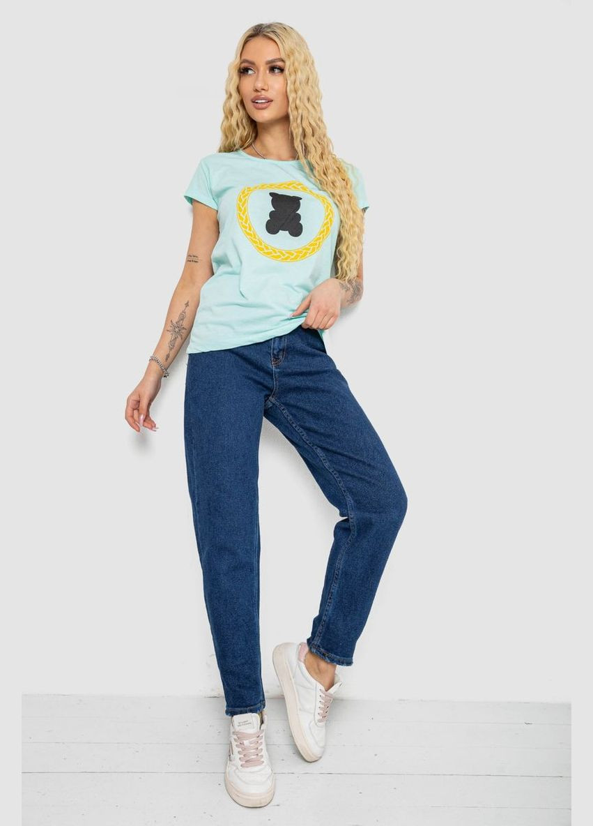 Футболка женская с принтом Ager 244R2216 - (325220611)