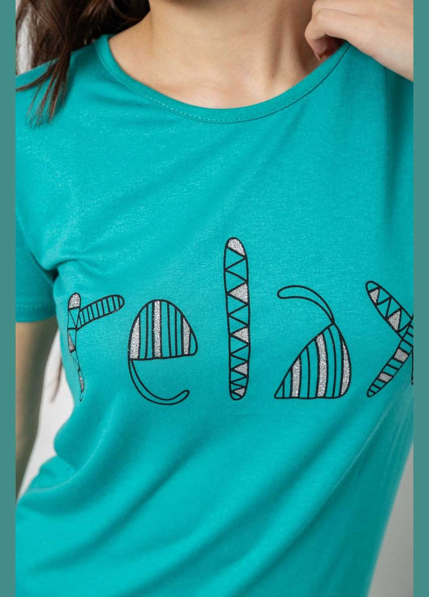 Футболка женская с принтом, 244R610 Ager - (365075354)