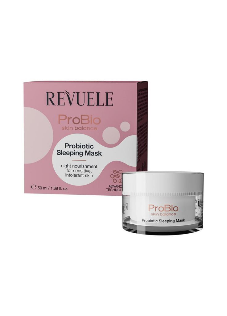 RV_Маска для лица с пробиотиками PROBIO SKIN BALANCE, 50 мл REVUELE (347242511)