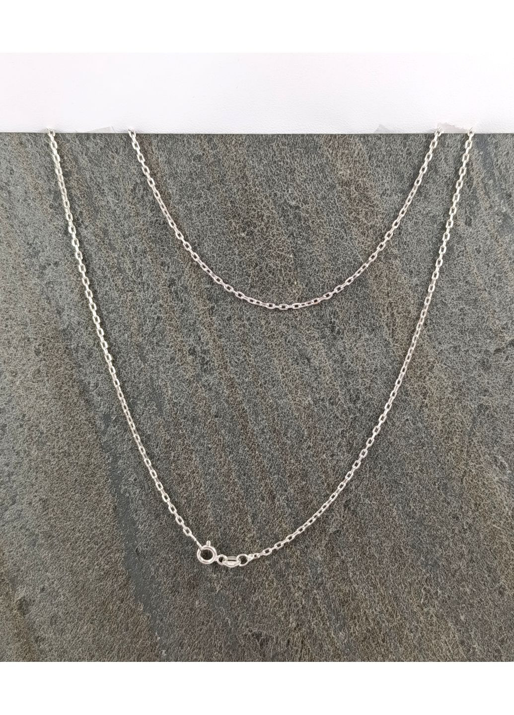 Срібний ланцюжок жіночий "Якір" 40 см ЦЯКВ/С-40 Shatlen Ланцюжок (359472213)