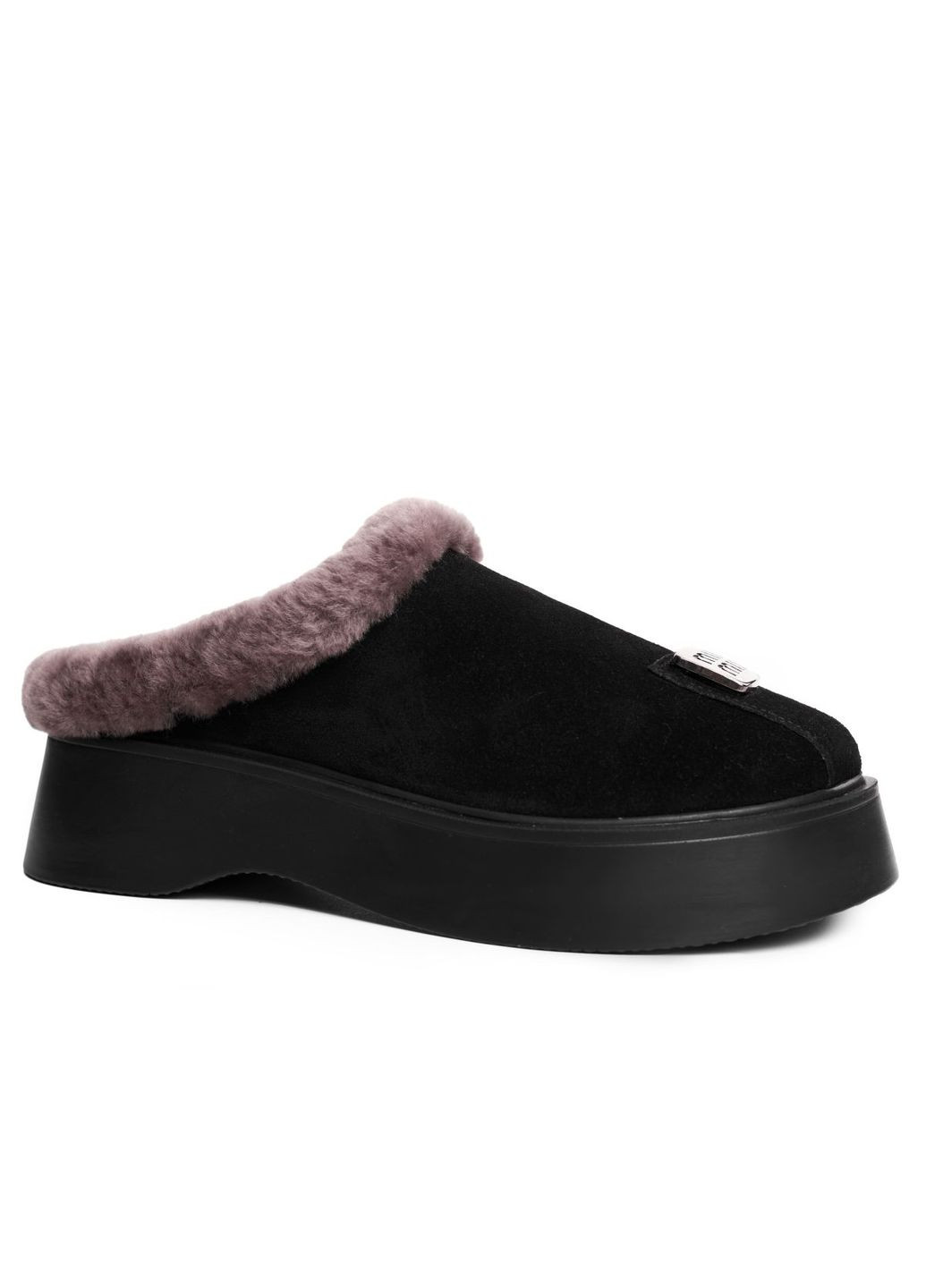 Черные зимние сабо 4759 Phany