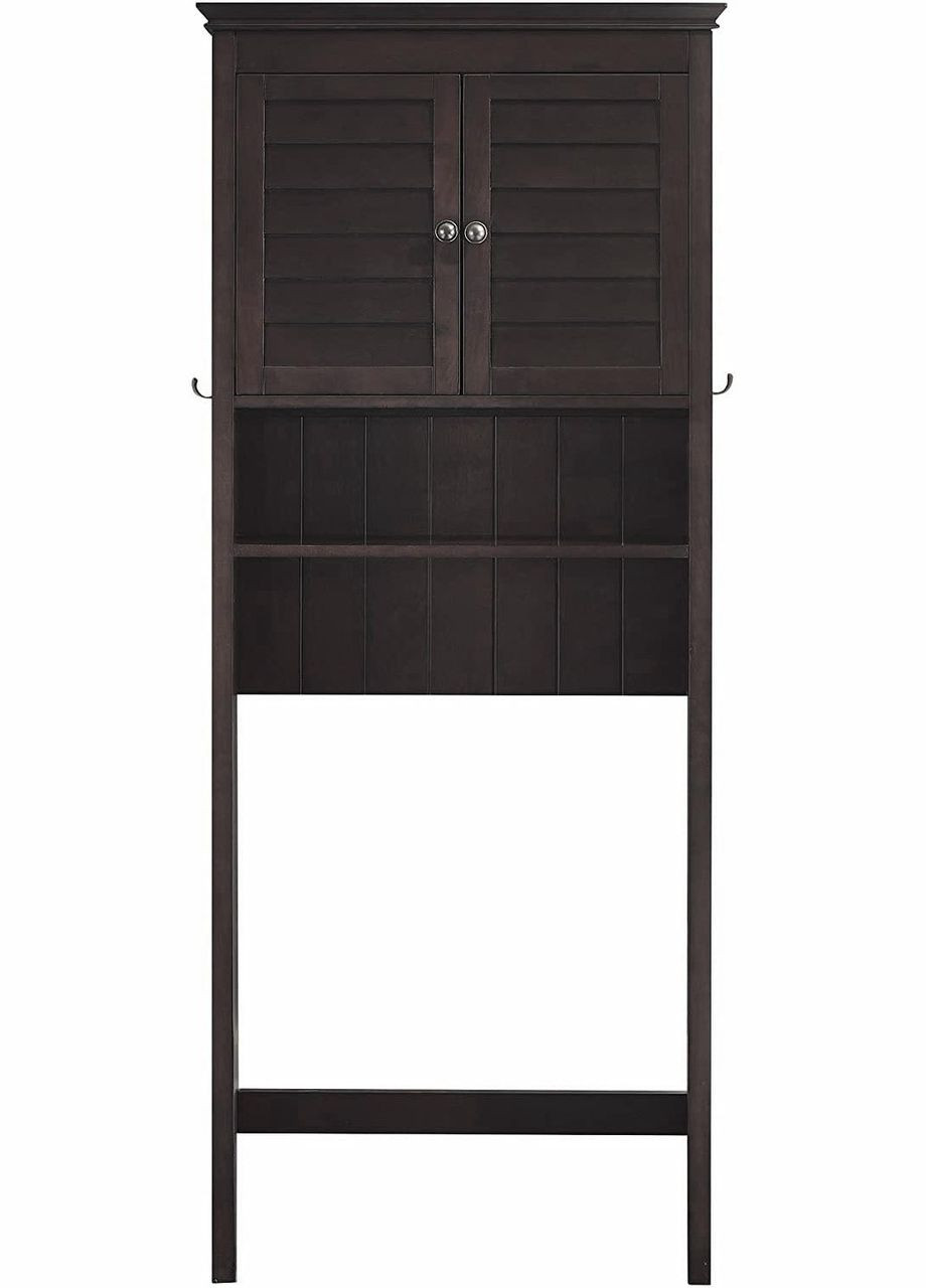 Стеллаж над унитазом из дерева Азрак венге (СУТ-001312) No Brand (328293434)