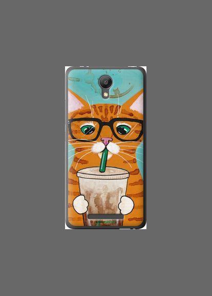 Чехол на Xiaomi Redmi Note 2 Зеленоглазый кот в очках "4054t-96-2448" Endorphone (362606239)
