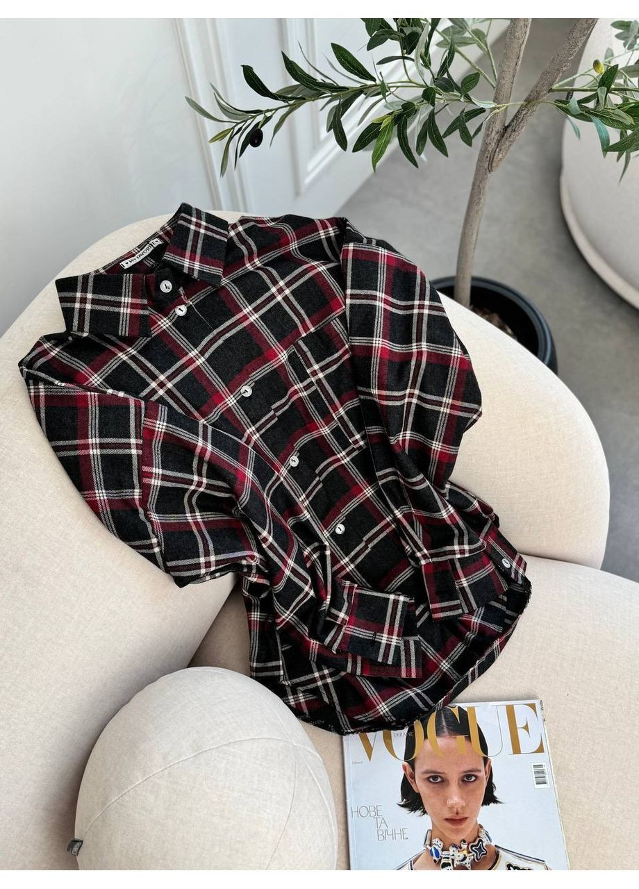 Черная спортивная, повседневный, кэжуал рубашка однотонная No Brand с длинным рукавом