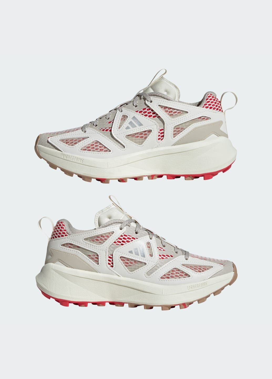 Кроссовки Kantai Trail adidas красные всесезоны (342394698)