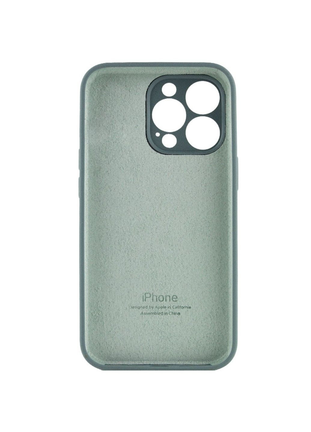 Чехол Silicone Case Full Camera Protective (AA) для Apple iPhone 15 Pro (6.1") Epik (291881451)