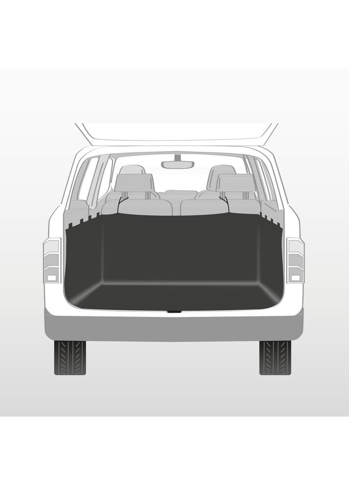 Автомобильная подстилка в багажник, нейлон, 2,30x1,70м (черный) Trixie (362701680)