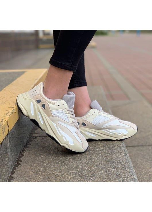 КРОСІВКИ ЖІНОЧІ ADIDAS YEEZY BOOST 700 V2 BEIGE АДІДАС ІЗІ БУСТ No Brand бежеві демісезони (368861765)