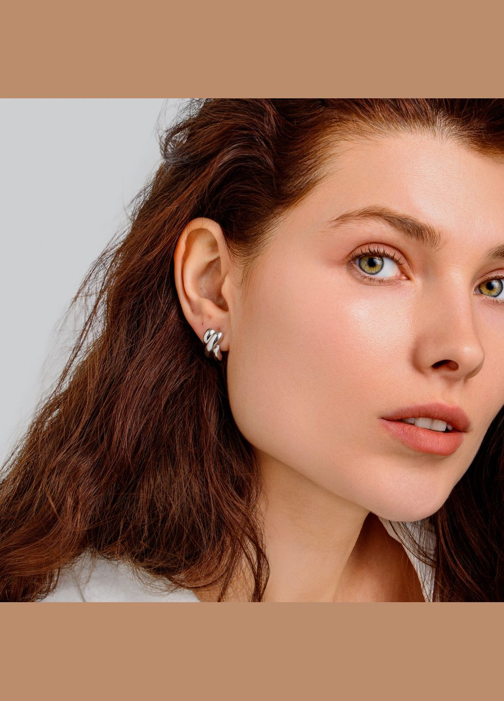 Серьги Причудливые мотивы Minimal (338798297)