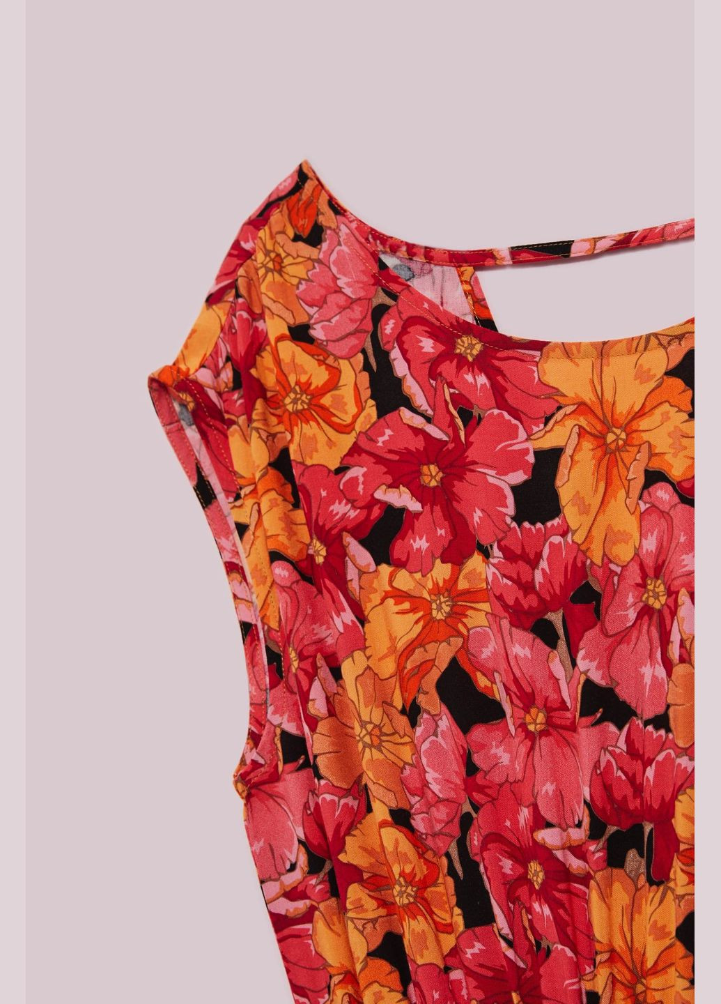 Оранжевое платье Moodo