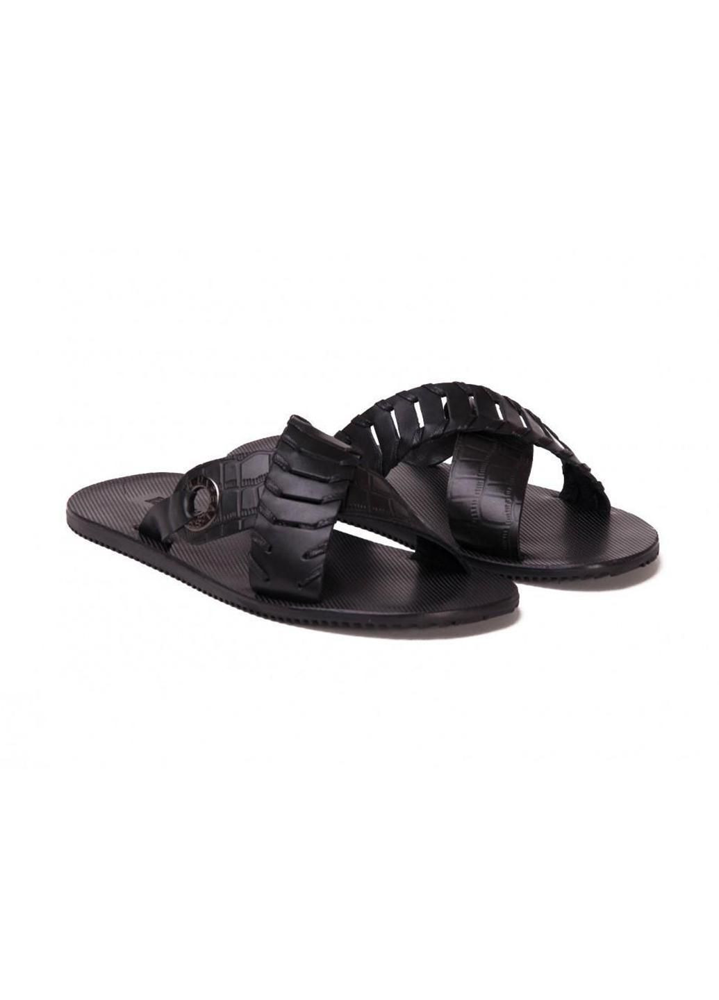 Черные шлёпанцы 7142259 цвет черный Brooman