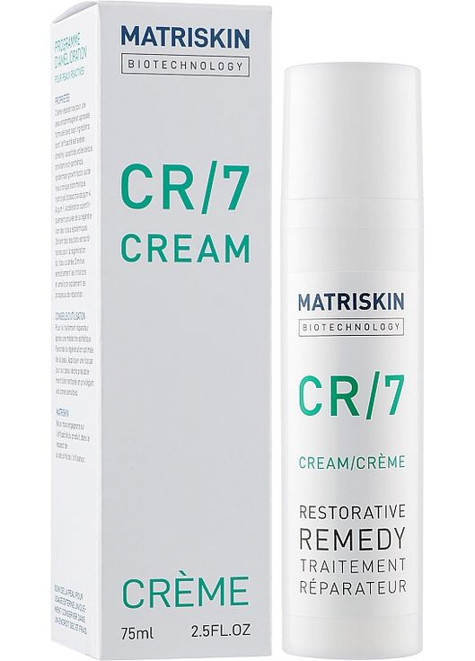 Восстанавливающий питательный крем для лица CR7 Cream 75ml (945000-140392) Matriskin (369488070)