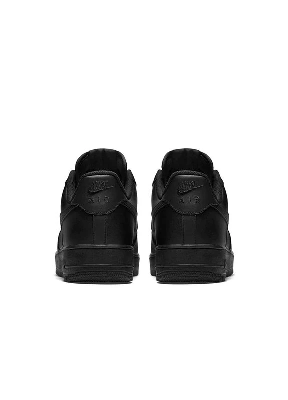 Черные летние кроссовки nike air force 1 07 black premium найк аир форс 1 No Brand