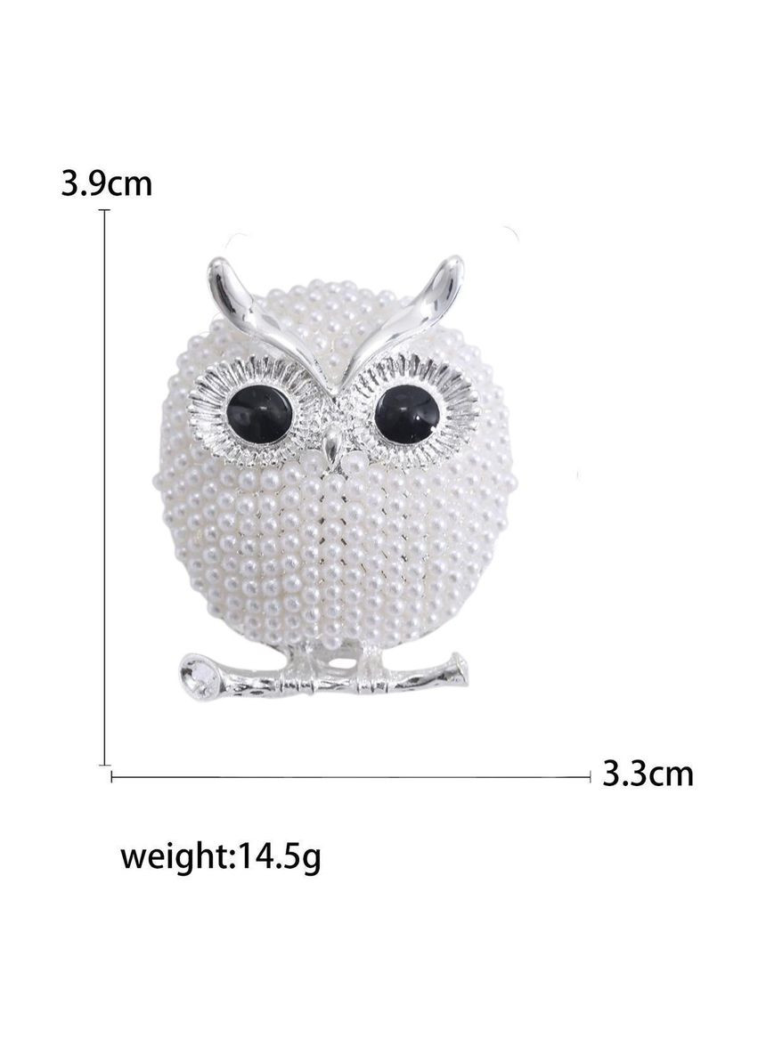 Брошка Сова біла (494693340) No Brand (360969799)
