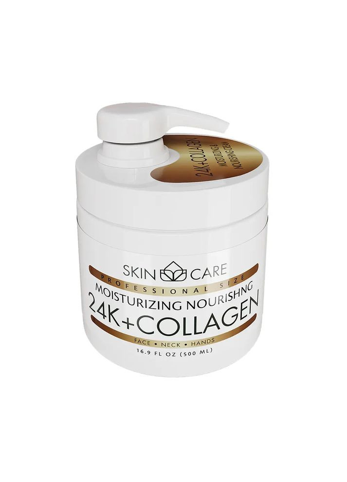 Dead Sea Collection Універсальний крем для зволоження та живлення шкіри 24К золото та колаген, 500 мл — Крем, Ізраїль (297457806)