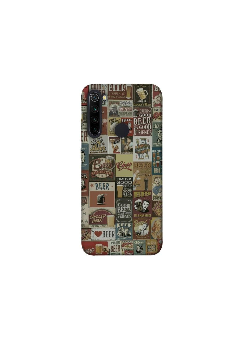 Чохол на Xiaomi Redmi Note 8 Retro collage ver.1 Frontalka (354200987)