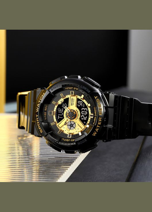 1834 Black-Gold Skmei (341336751)