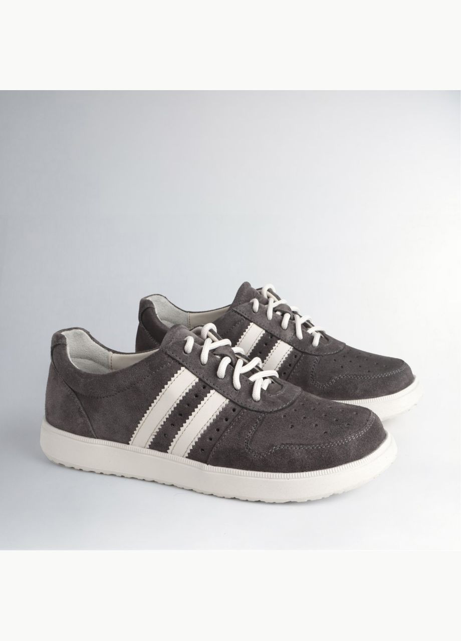 Сірі анатомічні жіночі літні кеди, босоноге взуття Faber