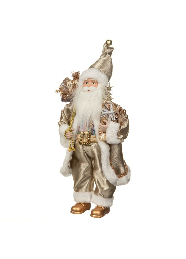 Фигура новогодняя Стильный Санта 46 см Uniсorn Studio 16011-011 текстиль Unicorn Studio (346530030)