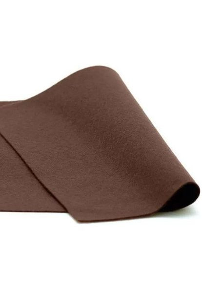 Фетр мягкий 1,2 мм, 20х30 см, №34 коричневый, Корея No Brand (340482766)