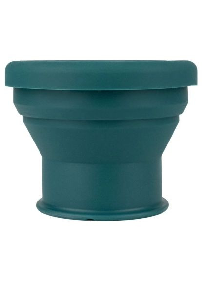 Чашка туристическая Collapsible Shot 90 мл с крышкой, ocean (T-FF-0030-ocean) Tribe Collapsible Shot 90 мл з кришкою, ocean (369878154)