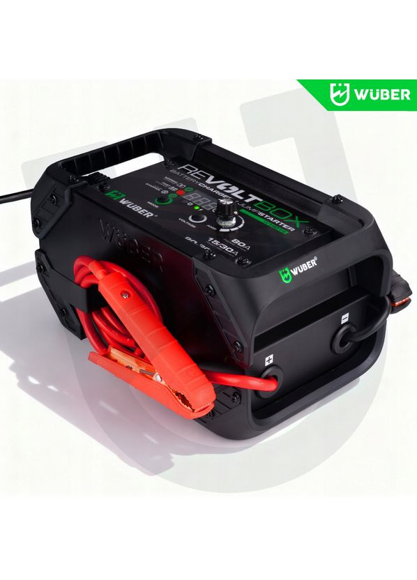 Зарядний пристрій автомобільного акумулятора 12/24В 80А (Польща) Wuber (370598606)