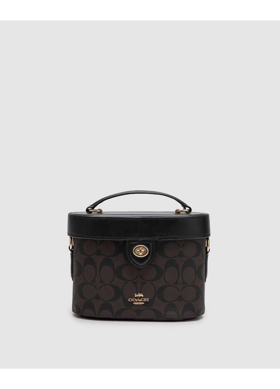 Женская сумка Kay Crossbody Brown In Signature Canvas No Brand (362044561)