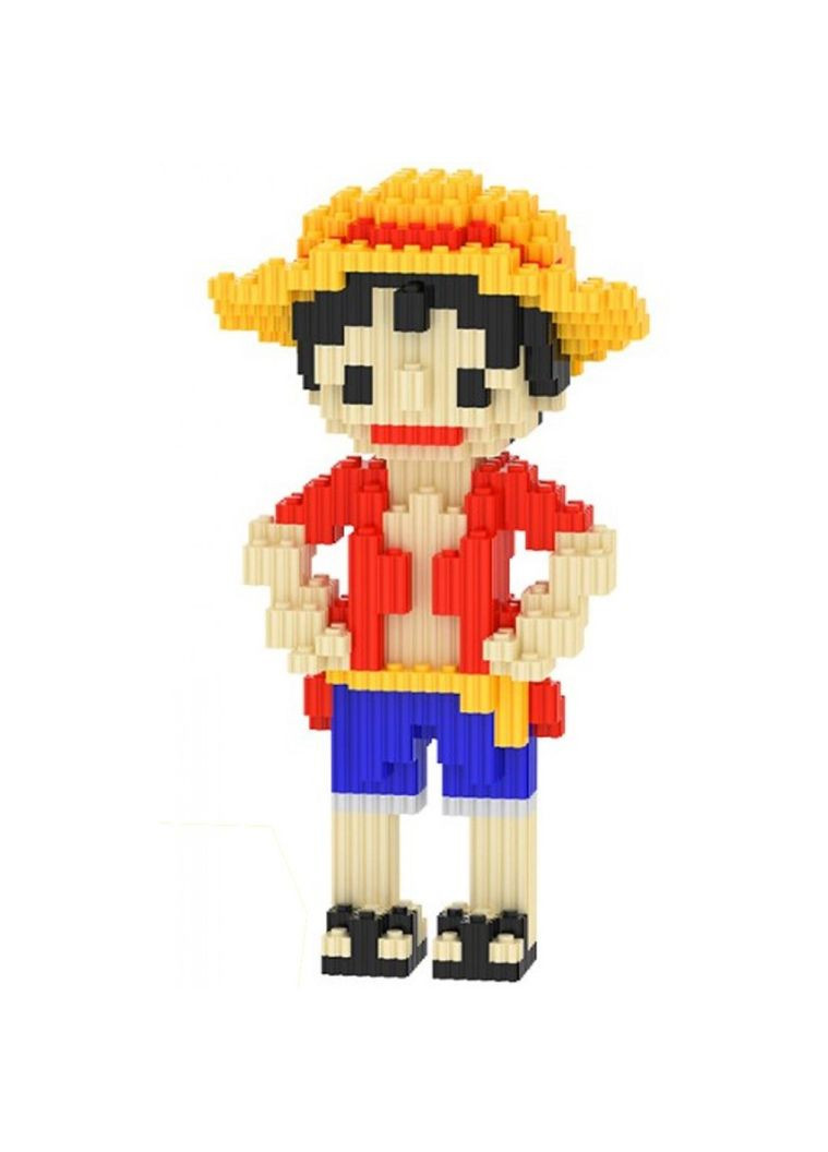 Конструктор Beixi Blocks "Луффи" 668 деталей детский 3D-конструктор 16 см BB (360867047)