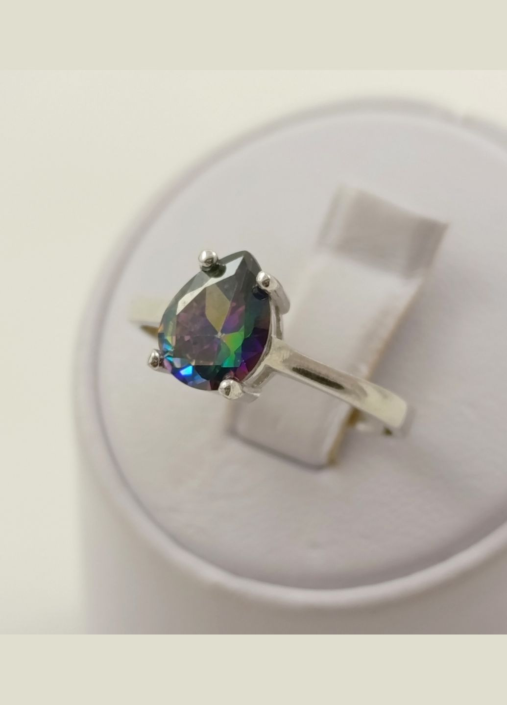 Каблучка срібна з містик топазом К349/М-мт Shatlen Каблучка (328082575)