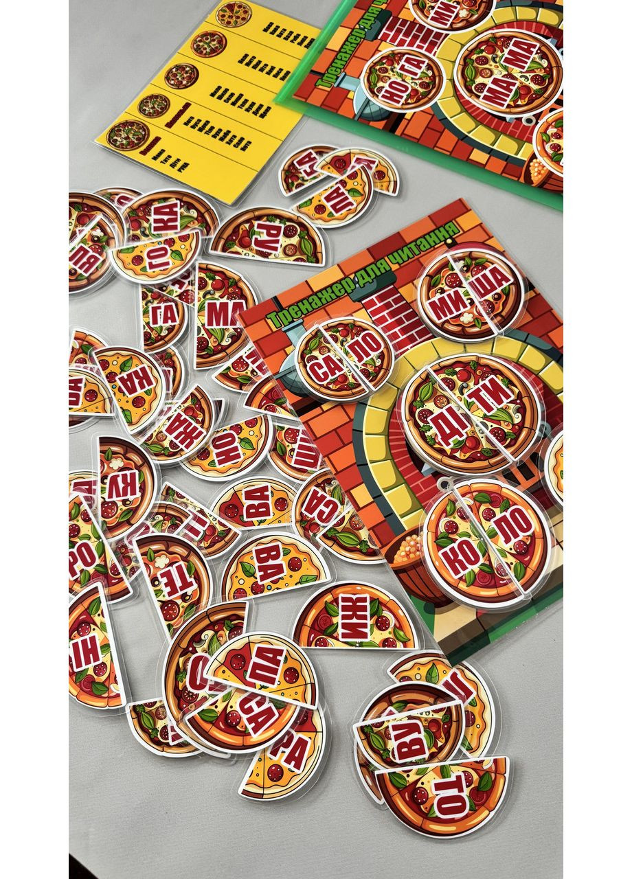 Тренажер для чтения на липучках А4 No Brand (370952814)