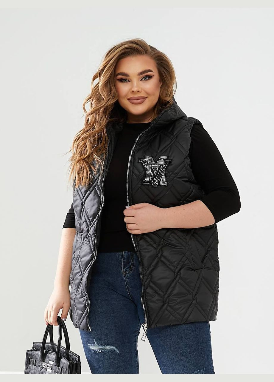 Женский весенний жилет голубого цвета New Trend (304987372)