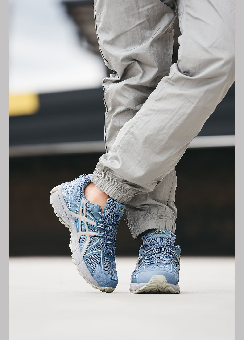 Кроссовки женские и мужские Asics Gel-Kahana 8 blue | Асикс Гель-Кахана 8 синие No Brand синие всесезоны (315155222)