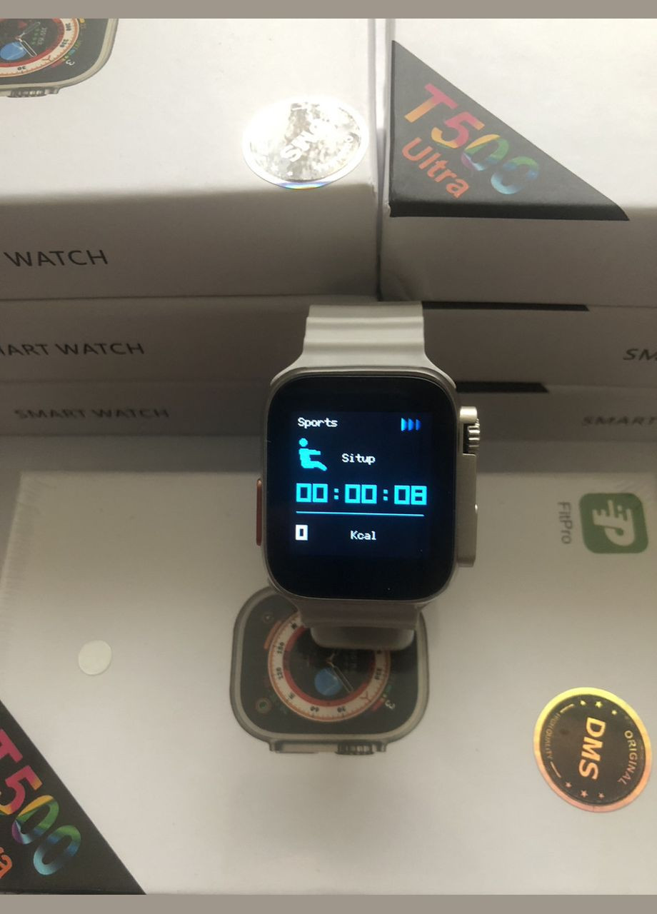 Смарт часы т500 Ultra smart watch цвет: No Brand (313859883)