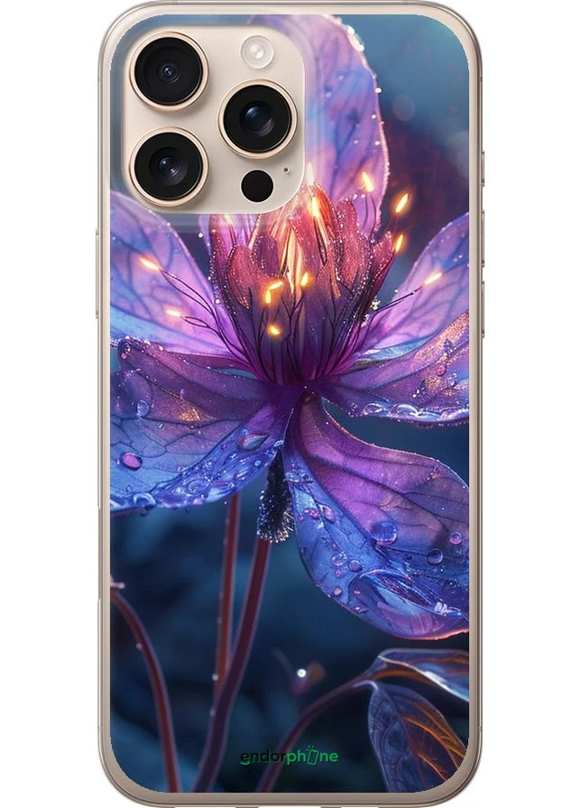 Чехол на iPhone 16 Pro Max Магический цветок "6038u-3706-70447" Endorphone (363274535)