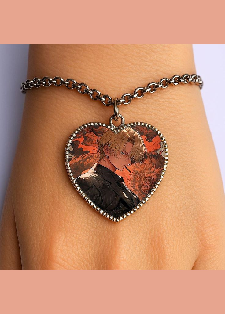 Браслет Аніме Ван Піс #012 (серце) No Brand (329331635)