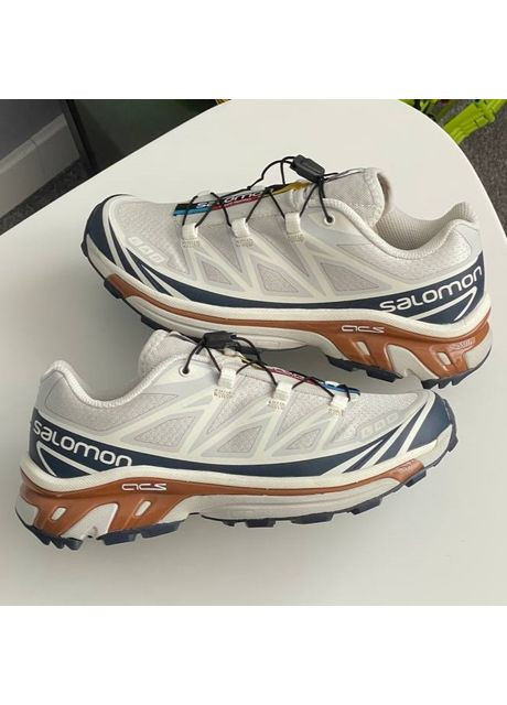 Кросівки жіночі і чоловічі Salomon XT-6 Soft Ground white | Саломон ХТ-6 Софт Граунд білі No Brand білі демісезони (361308055)