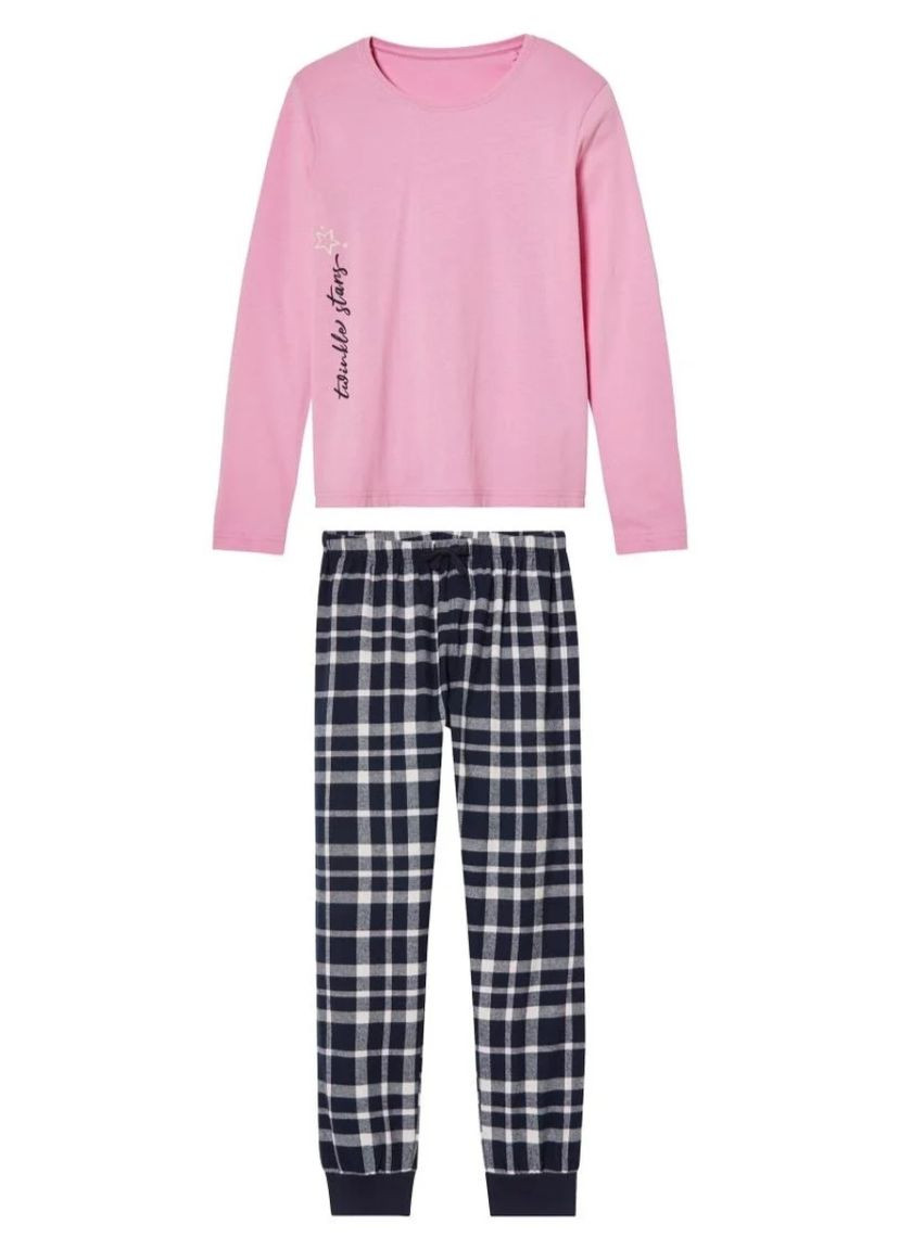 Рожева всесезон піжама для дівчинки Pepperts