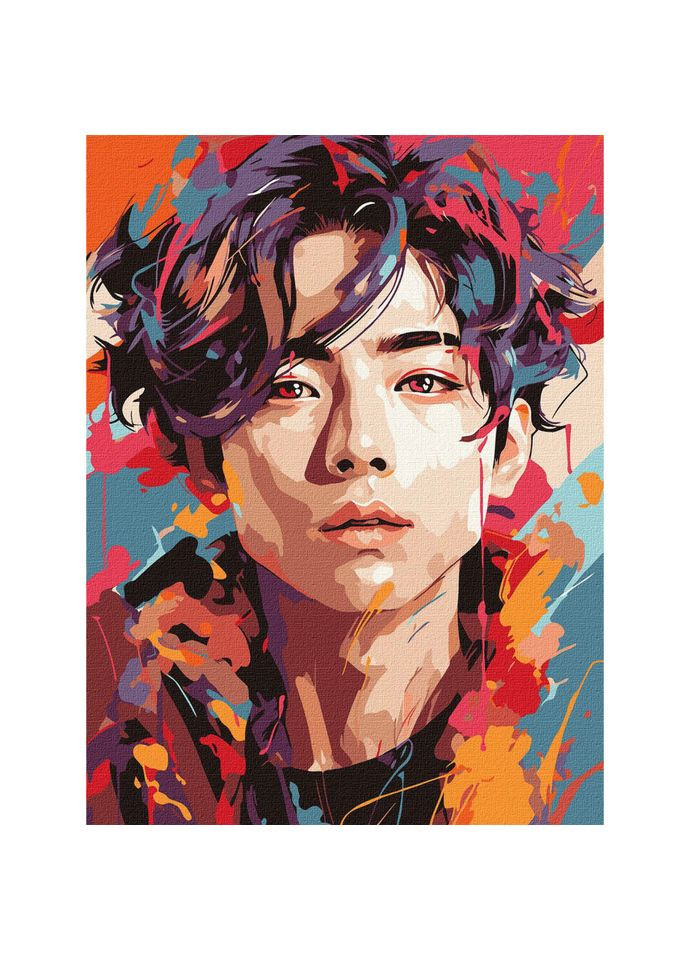 Картина за номерами "Гра кольорів" KHO8395 30x40 см Ідейка (300174012)