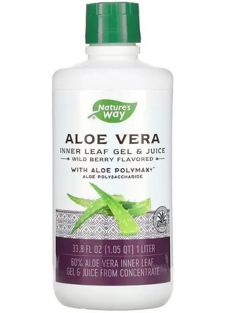 Алое віра Nature's Aloe Vera 1 литр Nature's Way (357342914)