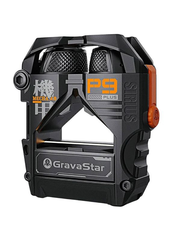 Гарнитура TWS Sirius Plus BT 5.3 Black (GSP9PLUS_BLK) GravaStar (351363571)