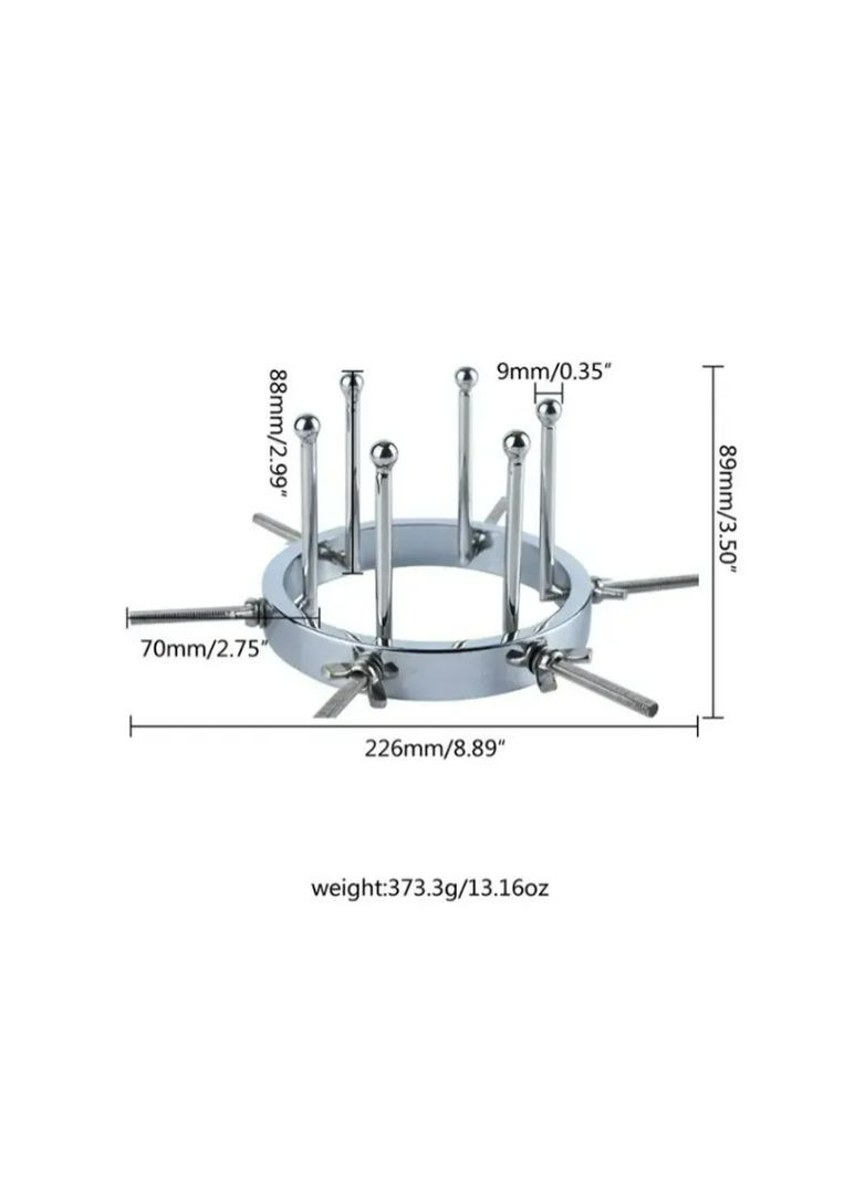 Анальний розширювач для ануса металевий Анально-вагінальний розширювач БДСМ іграшка + Лубрикант Duai 60 No Brand (338620496)