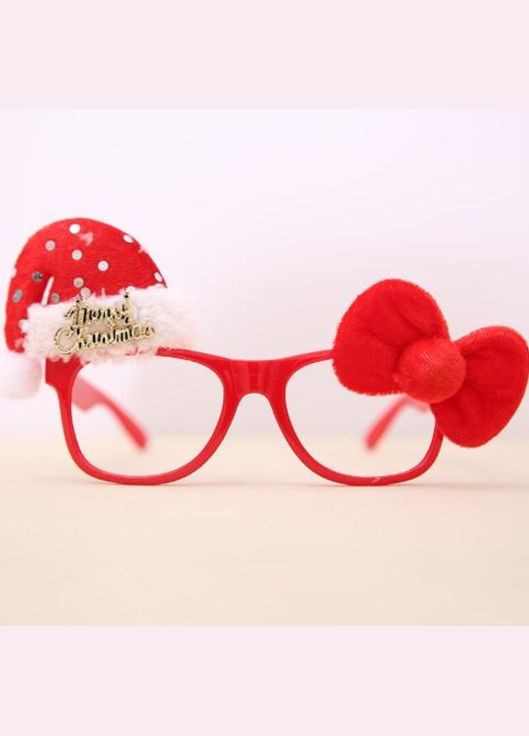 Новорічні окуляри універсальний різнобарвний Jannet Декор (308793296)