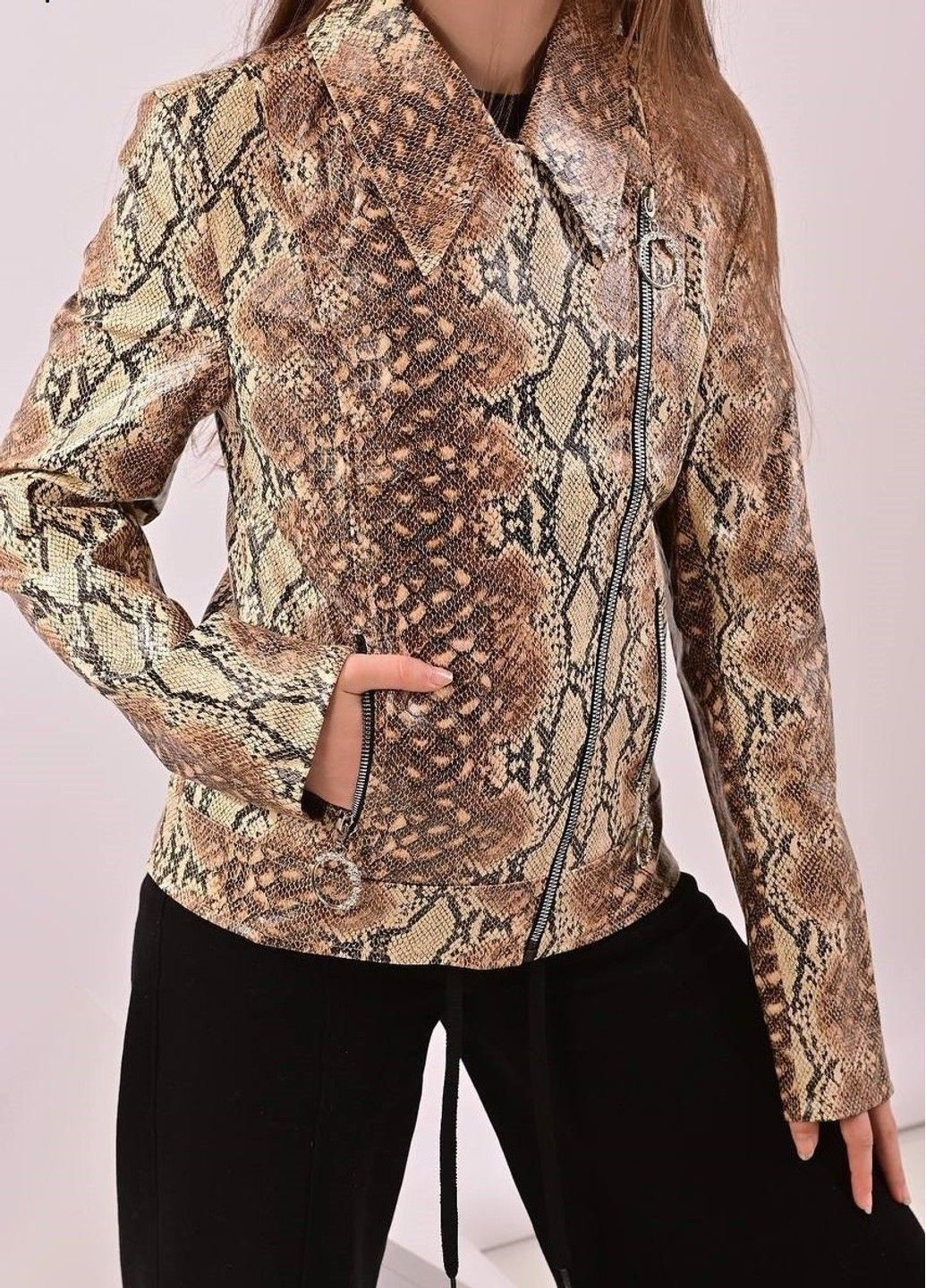 Бежева демісезонна куртка дитяча бежева No Brand