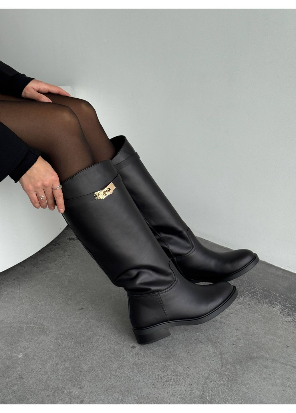 Зимние жокейские сапоги Helen