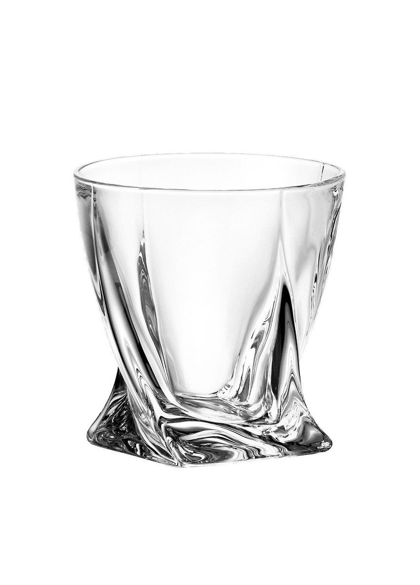 Склянки для віскі "Crystalite" 6 шт Quadro 340 мл Bohemia (282749182)
