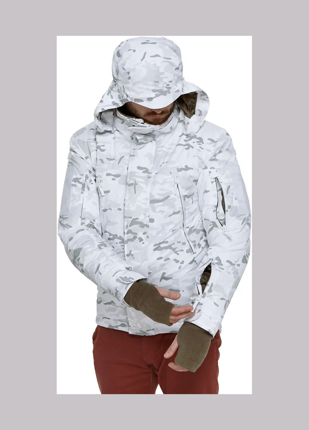 Комбінована демісезонна куртка тактична vav wear kolt 30 white multicam No Brand