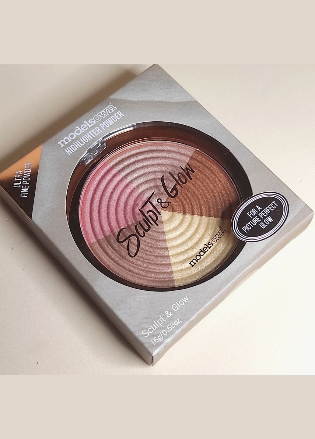 Райдужний хайлайтер Sculpt & Glow Highlighter Powder - 10 Models Own (296622944)