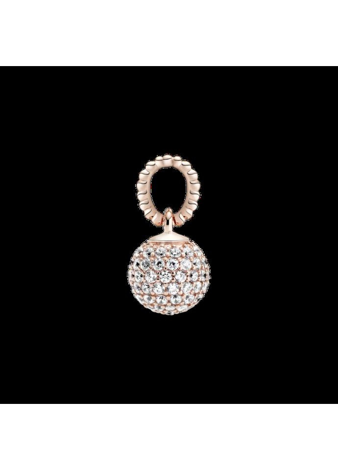 Серебряный шарм Пандора "Источник сияния" с покрытием 14K розовым 388686C01 Kabluchka (355345692)