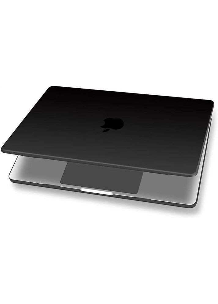 Чохол-накладка для MacBook Air 15.3" A2941 / A3114 / A 3241 M2 2023 / M3 2024 / M4 2025 чорна матова Black пластик Hardshell (369511557)