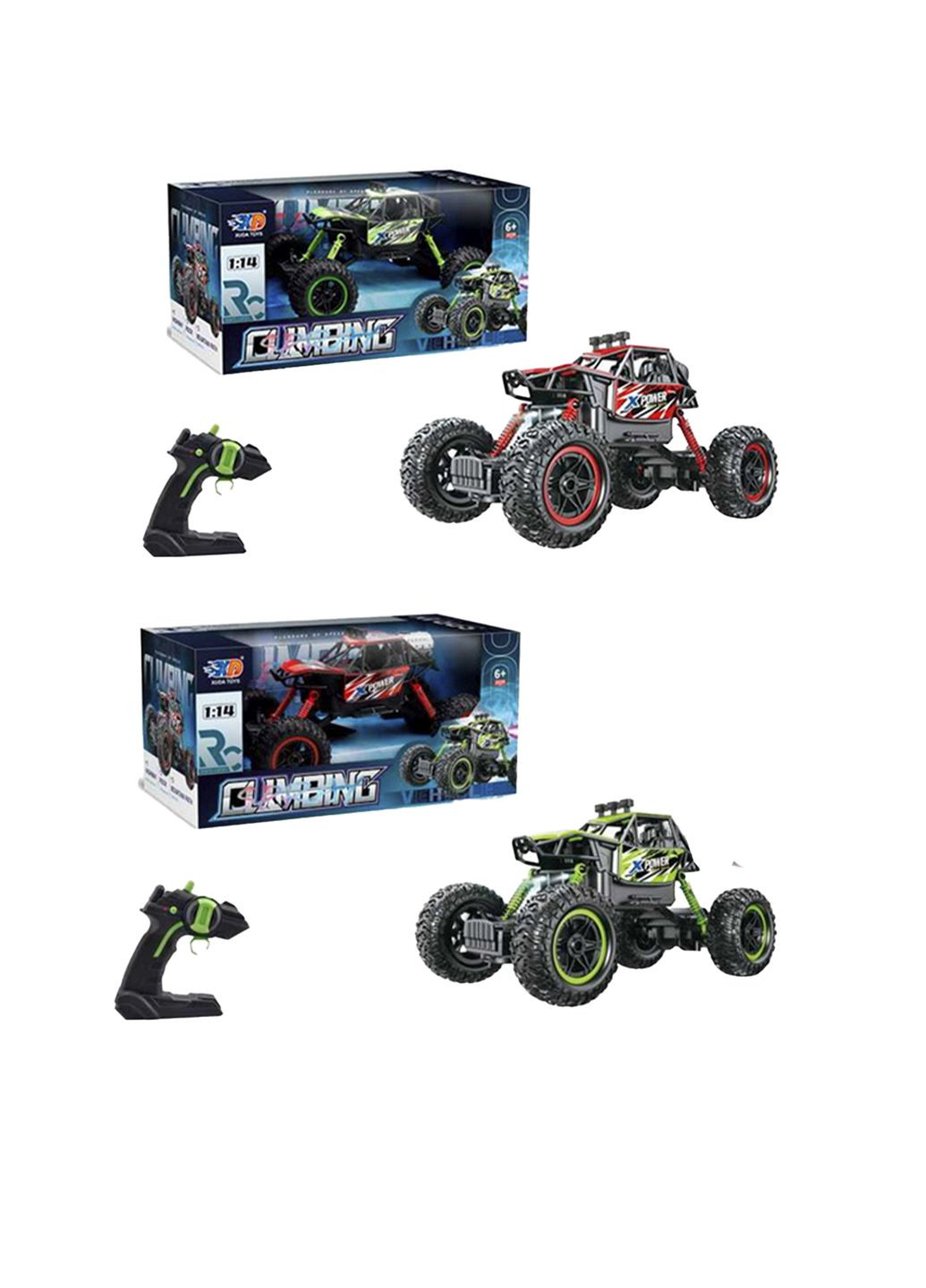 Джип на радіокеруванні колір різнокольоровий CB-00274313 No Brand (325812459)